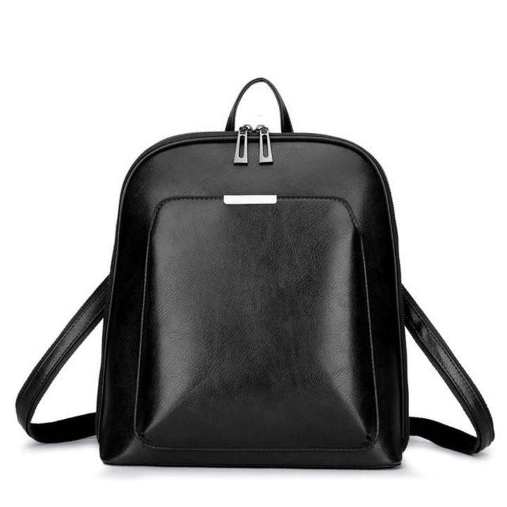 STELLA | SAC À DOS DOUBLE ZIP CLASSIQUE AU DESIGN ÉPURÉ