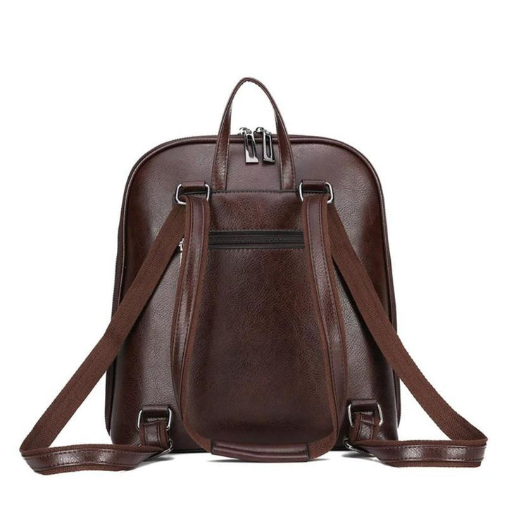 STELLA | SAC À DOS DOUBLE ZIP CLASSIQUE AU DESIGN ÉPURÉ