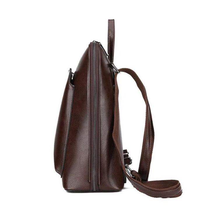 STELLA | SAC À DOS DOUBLE ZIP CLASSIQUE AU DESIGN ÉPURÉ