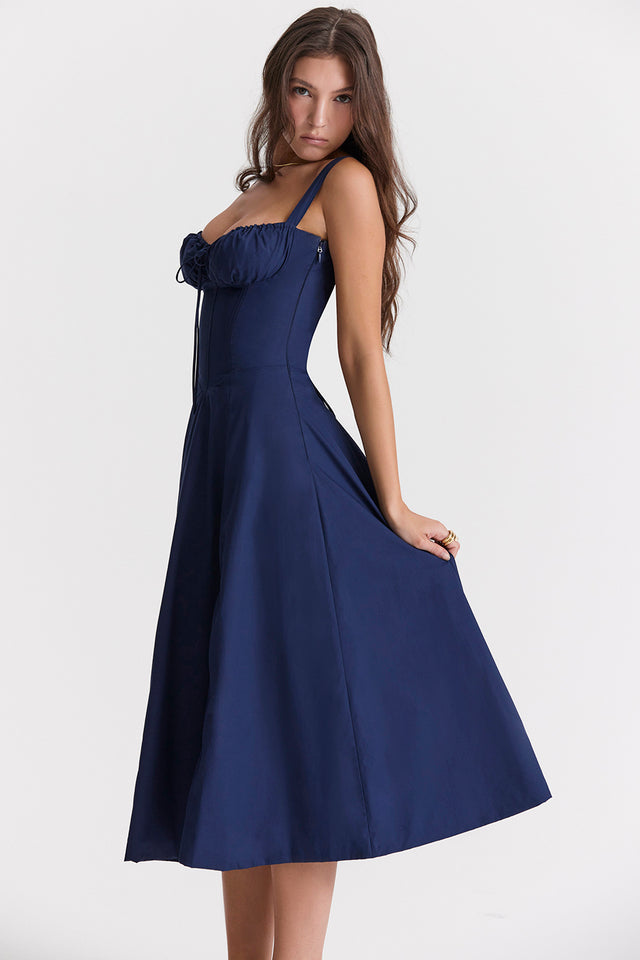 CELINE | LONGUE ROBE FLORALE