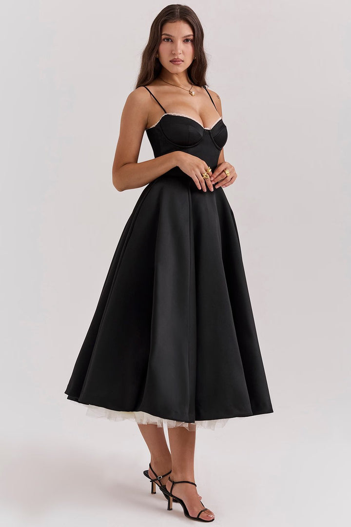MELINA | LONGUE ROBE FÉMININE