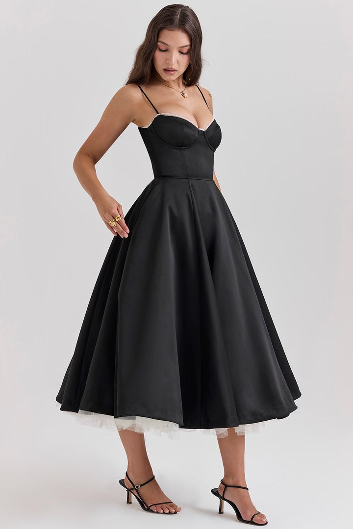 MELINA | LONGUE ROBE FÉMININE