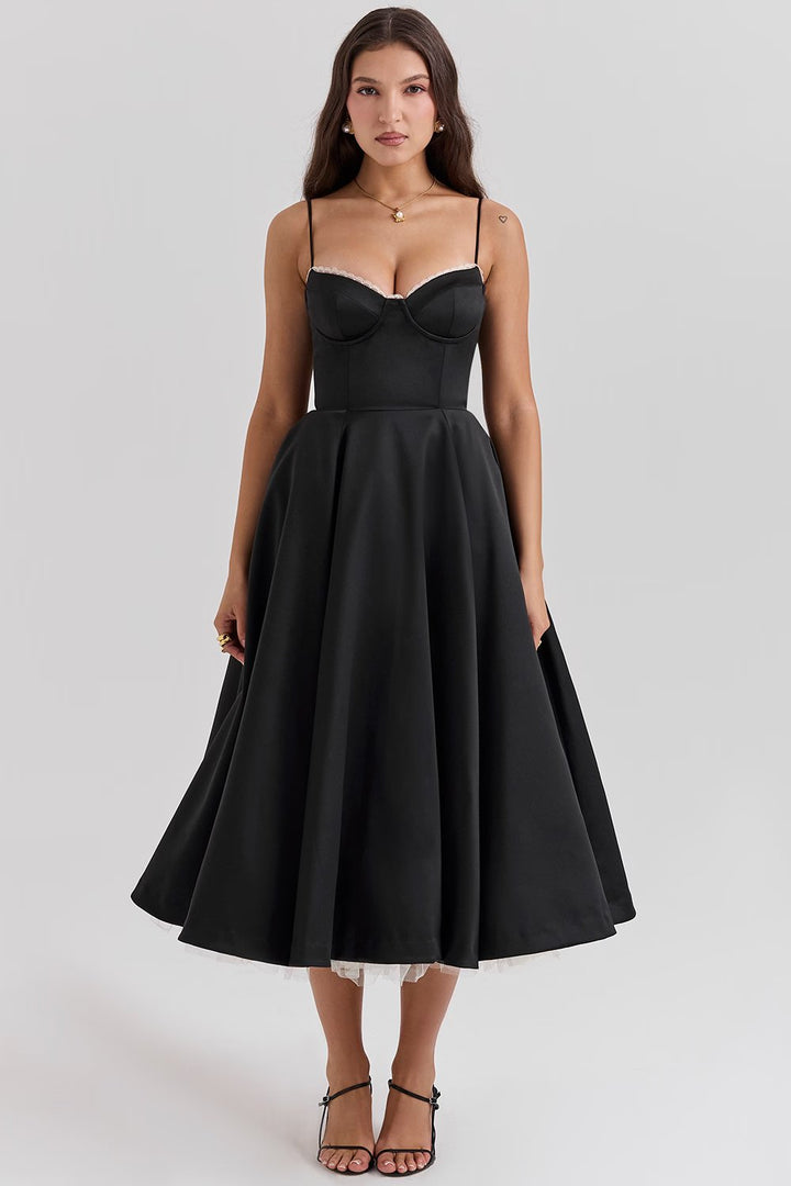 MELINA | LONGUE ROBE FÉMININE