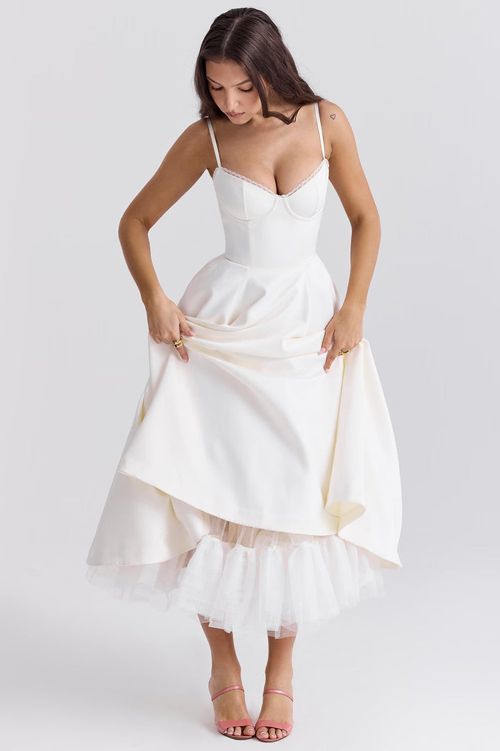 MELINA | LONGUE ROBE FÉMININE