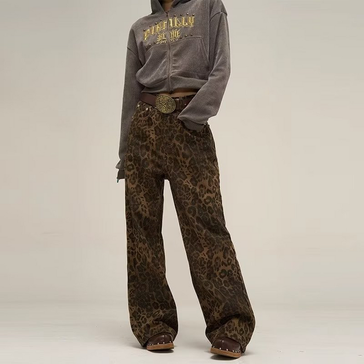 FLORENCE | PANTALON LÉOPARD