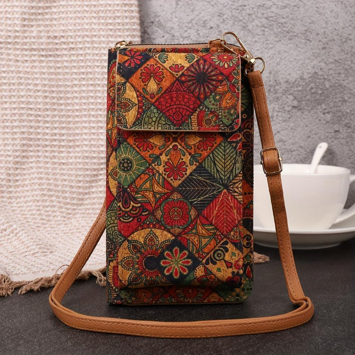 LILLA | SAC BANDOULIÈRE BOHO FLEURI
