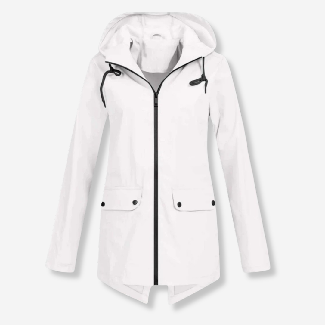 MARGUERITE | VESTE MODERNE, STYLÉE, IMPERMÉABLE & COUPE-VENT