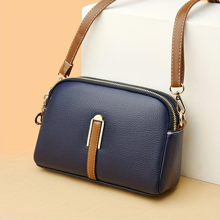 MILA | SAC BANDOULIÈRE EN RELIEF À LA LITCHI