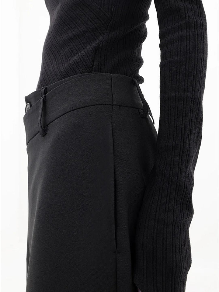SELENE | PANTALON BAGGY ASYMÉTRIQUE