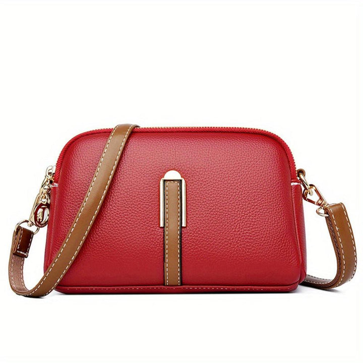 MILA | SAC BANDOULIÈRE EN RELIEF À LA LITCHI