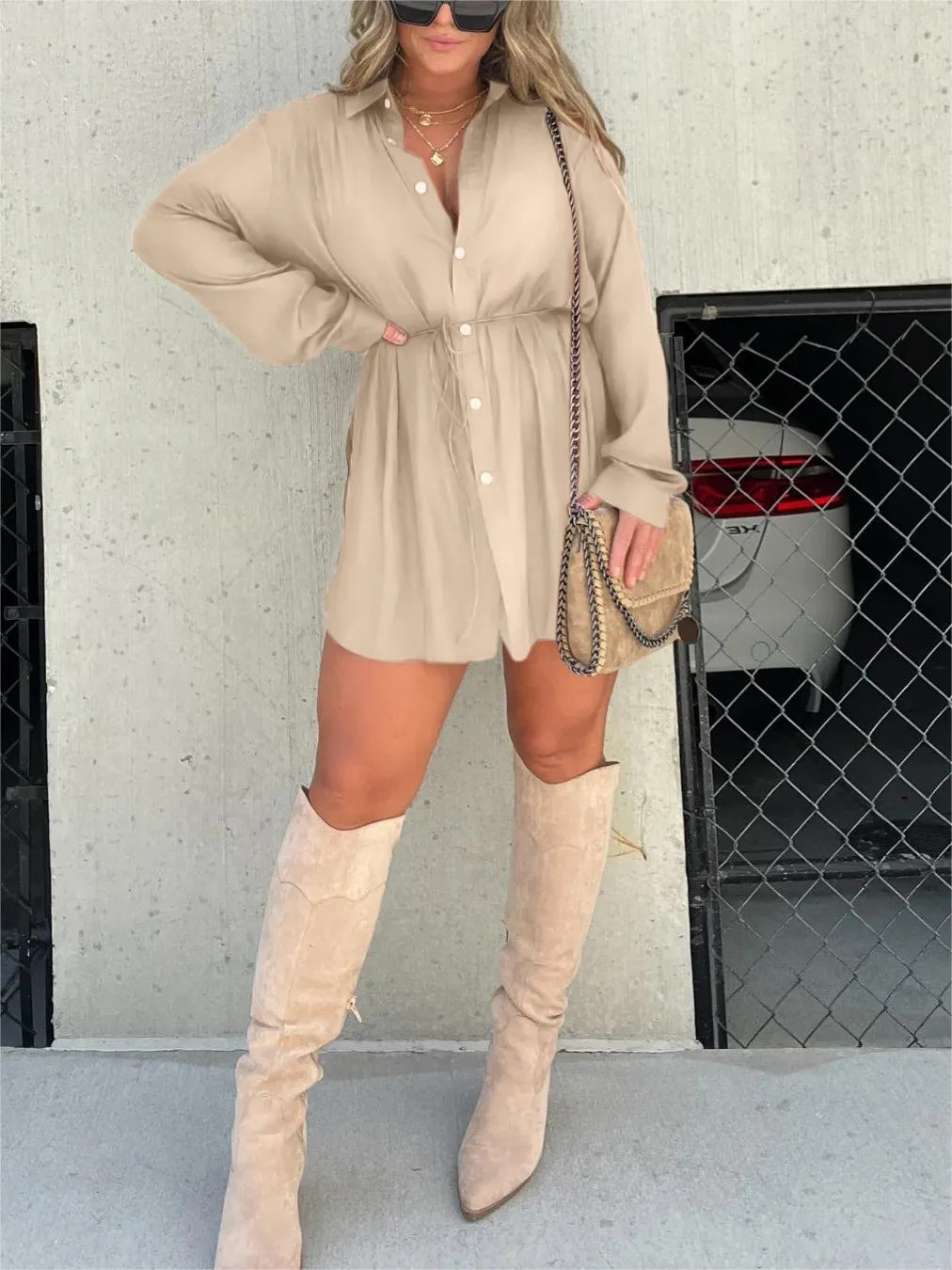 JESSICA | COMBISHORT EN SATIN TENDANCE