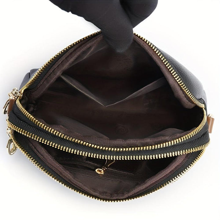 MILA | SAC BANDOULIÈRE EN RELIEF À LA LITCHI