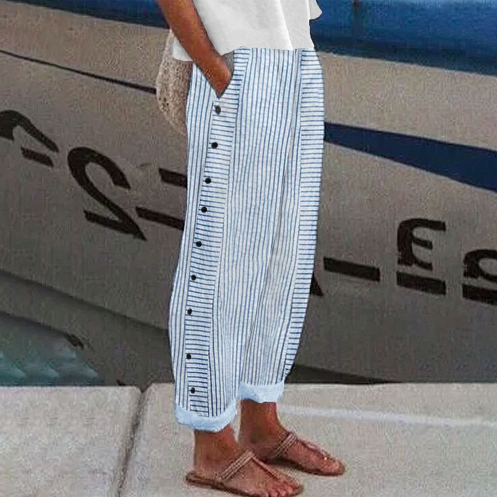 CAROLINE | PANTALON EN LIN