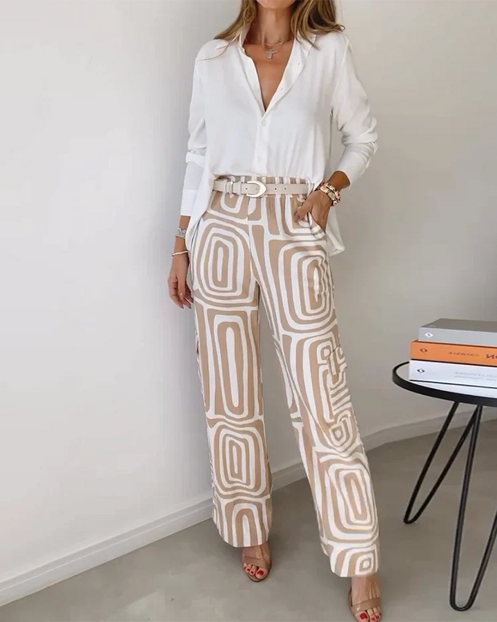 KAMMAY | PANTALON À MOTIFS