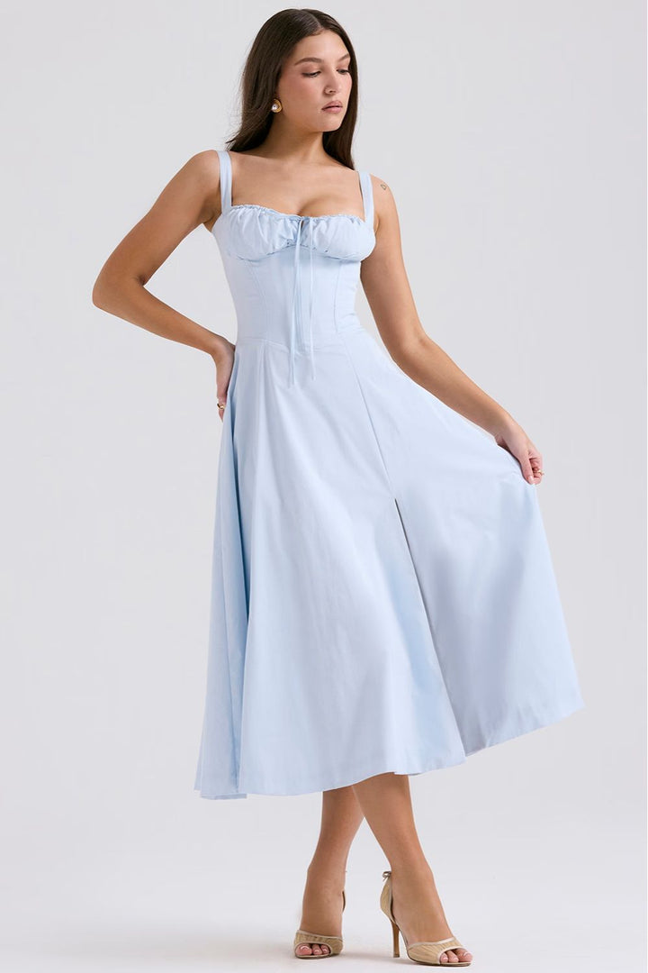 CELINE | LONGUE ROBE FLORALE