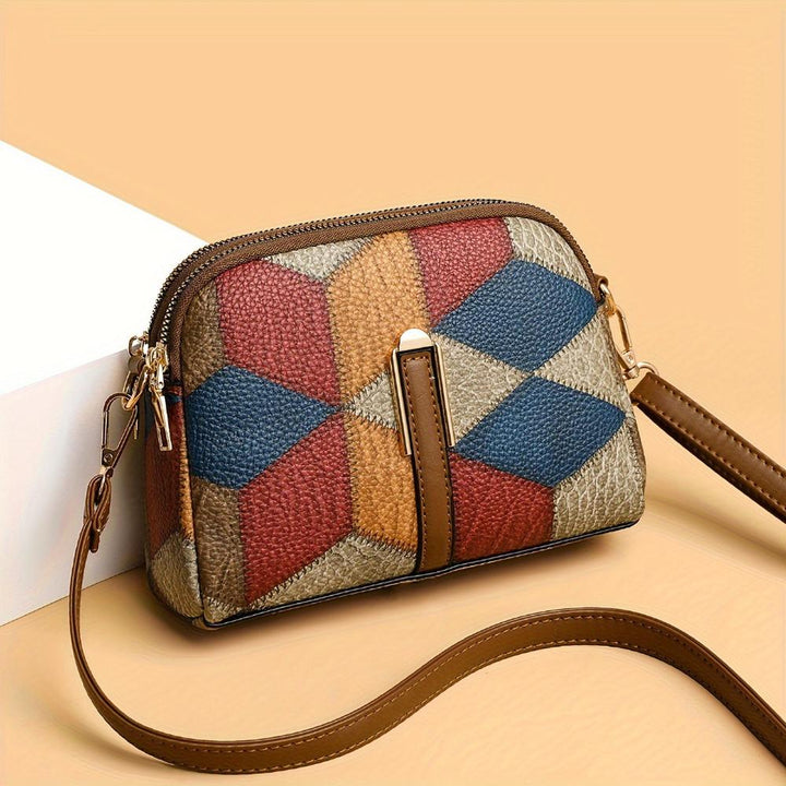 LUNA | SAC BANDOULIÈRE MINI EN PATCHWORK