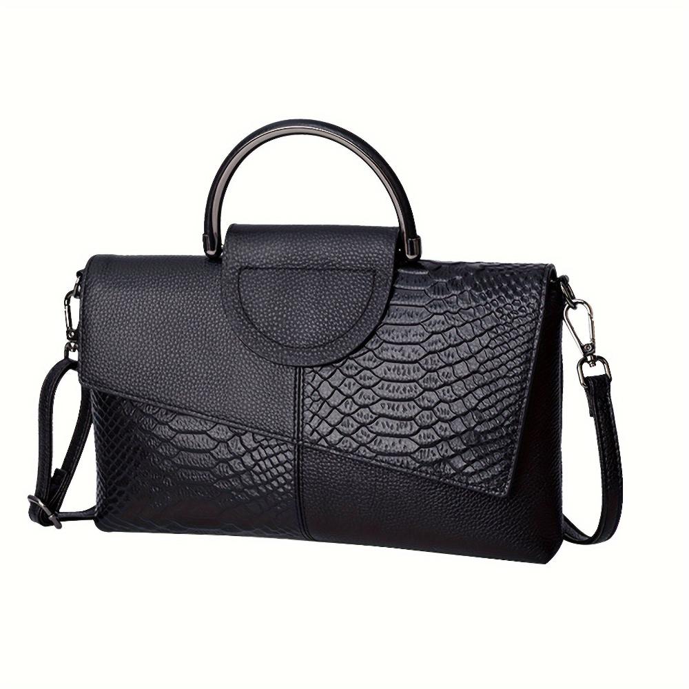 CELESTE | SAC DE LUXE À MOTIF CROCODILE
