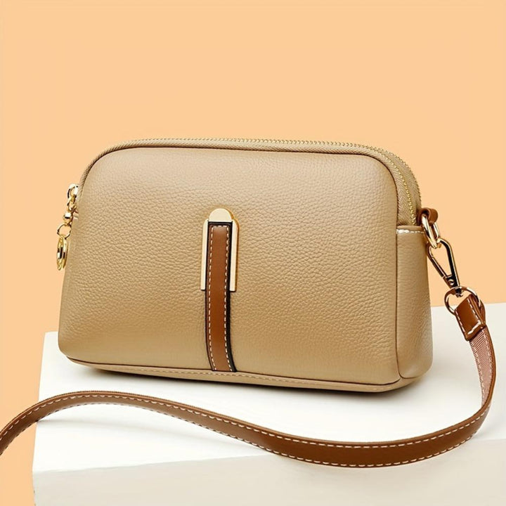MILA | SAC BANDOULIÈRE EN RELIEF À LA LITCHI