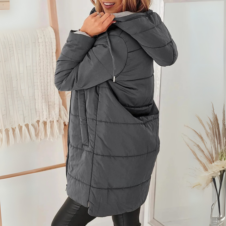 YILA | DOUDOUNE MATELASSÉE À CAPUCHE CASUAL