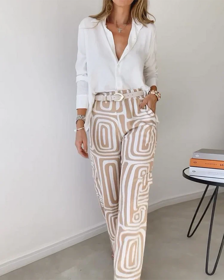 KAMMAY | PANTALON À MOTIFS