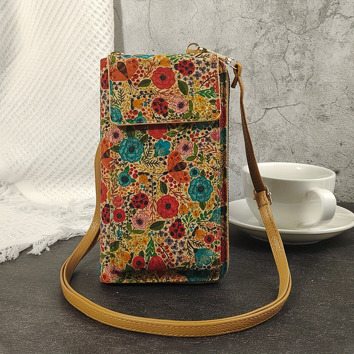 LILLA | SAC BANDOULIÈRE BOHO FLEURI