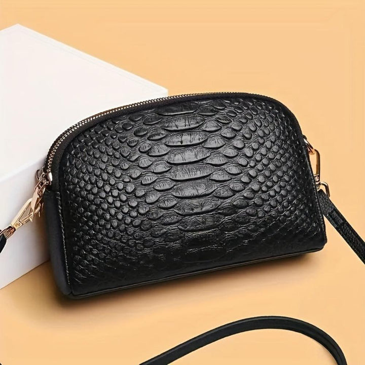 ISABELLA | MINI SAC BANDOULIÈRE EN SIMILI CROCODILE