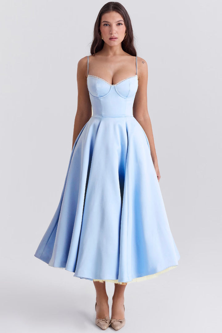 MELINA | LONGUE ROBE FÉMININE