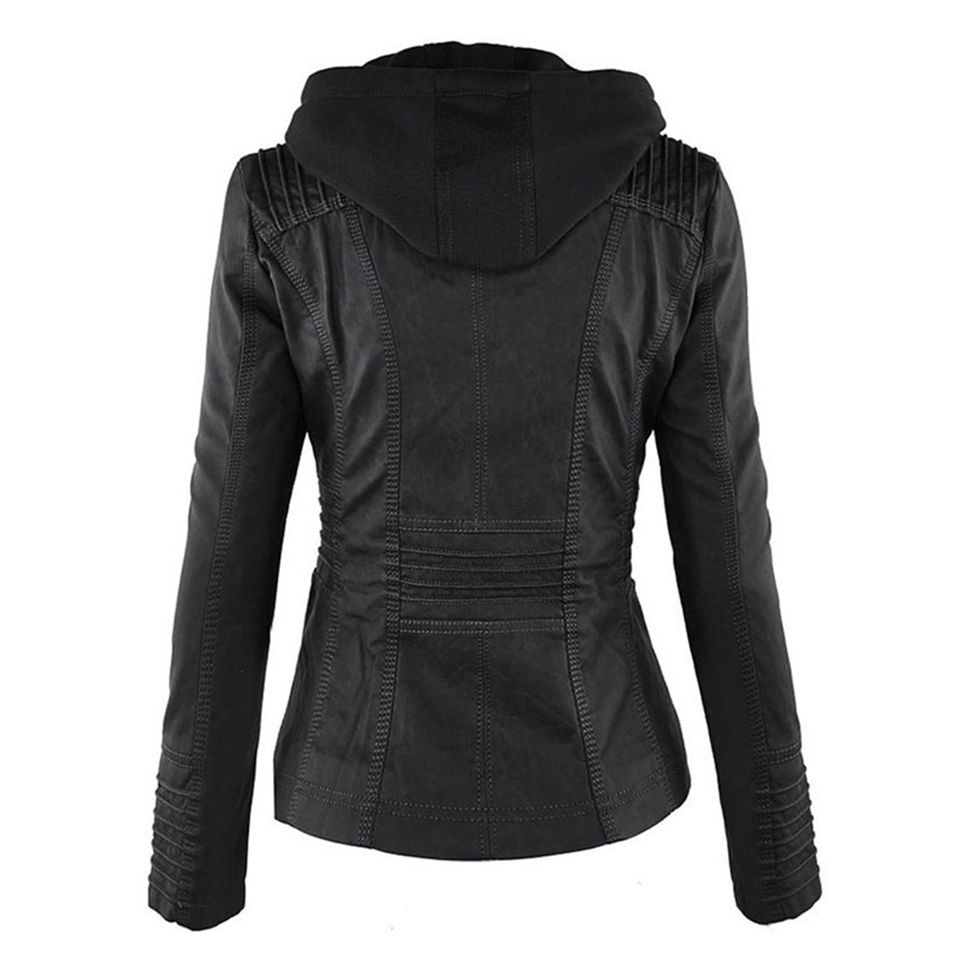 AMANDINE | LA VESTE EN CUIR ÉLÉGANTE ET UNIQUE
