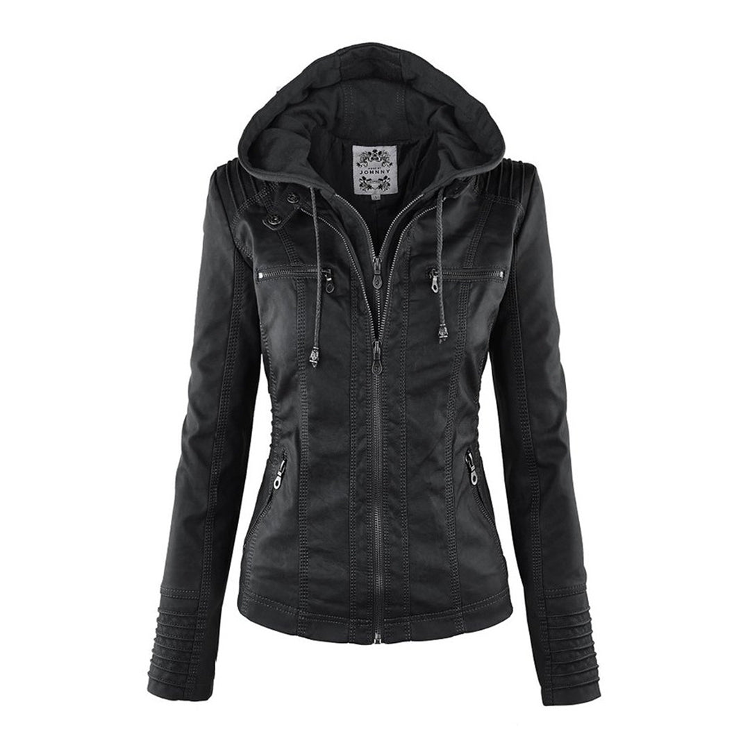 AMANDINE | LA VESTE EN CUIR ÉLÉGANTE ET UNIQUE
