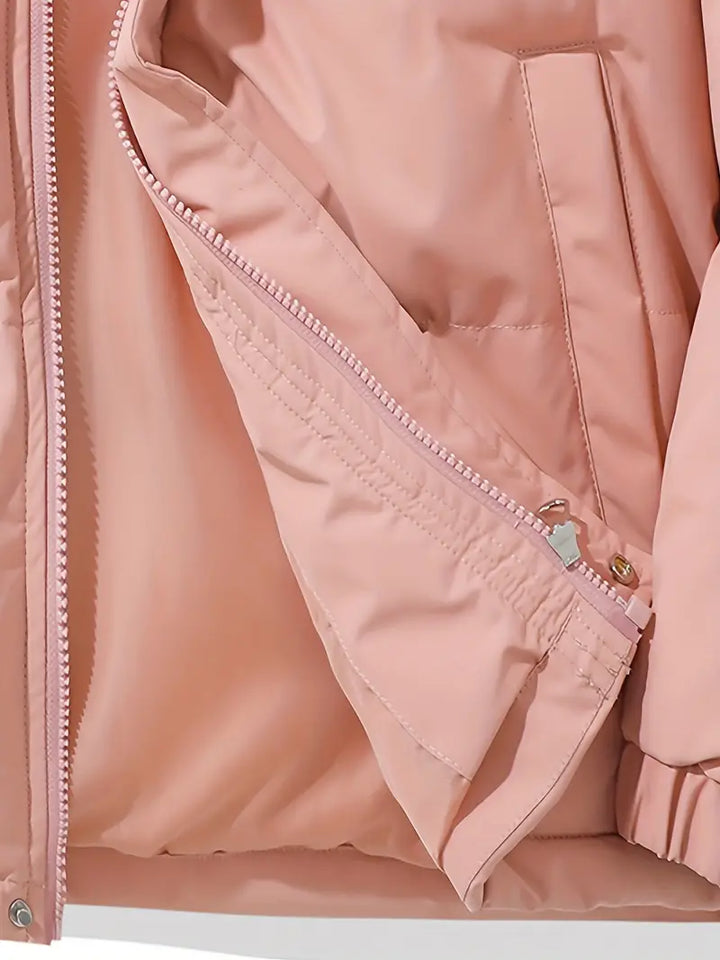ANNA | VESTE D'HIVER DOUBLÉE AVEC CAPUCHE