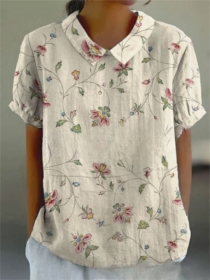 MARGAUX | CHEMISE ÉLÉGANTE À FLEURS