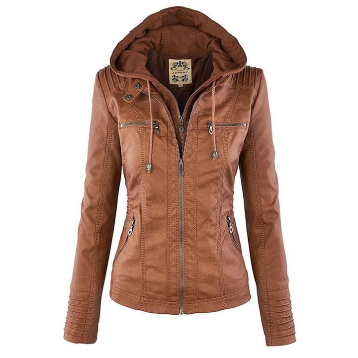 AMANDINE | LA VESTE EN CUIR ÉLÉGANTE ET UNIQUE