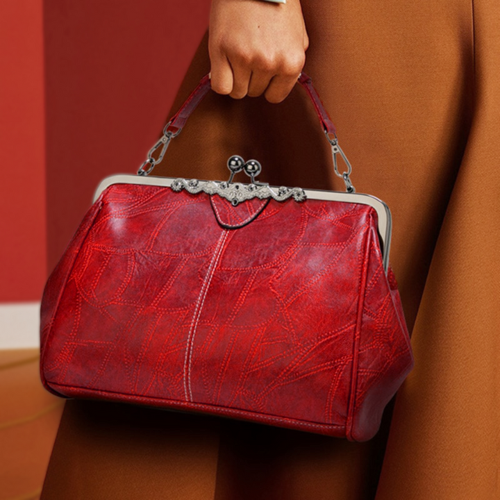 MILA | SAC À MAIN VINTAGE À FERMETURE À CLAPET