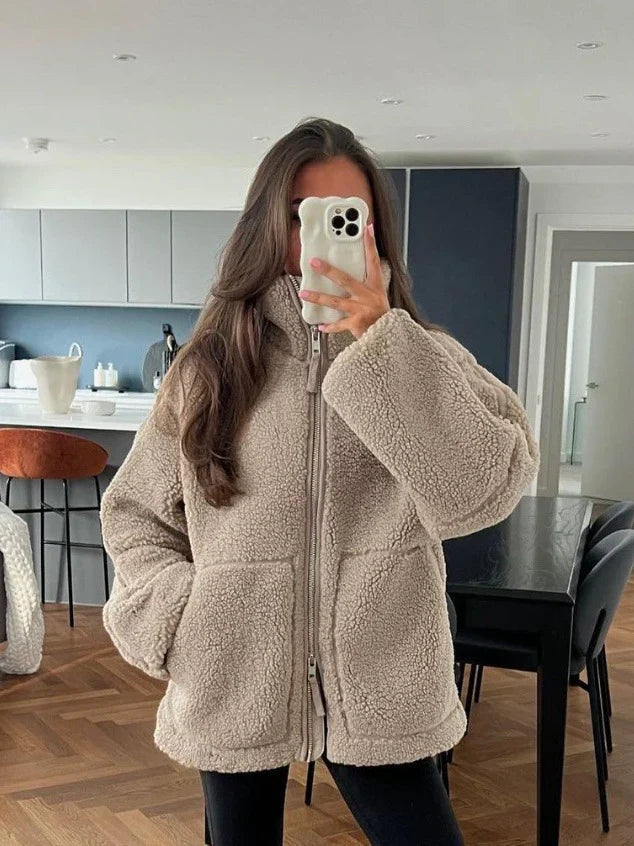 ANASTASIA | VESTE D’HIVER DOUCE ET CHAUDE