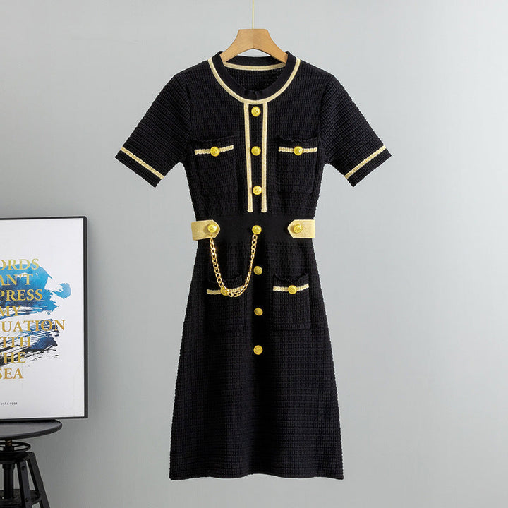 ÉLISE | ROBE PULL RÉTRO AMPLE – ÉLÉGANCE ET CONFORT POUR LE PRINTEMPS