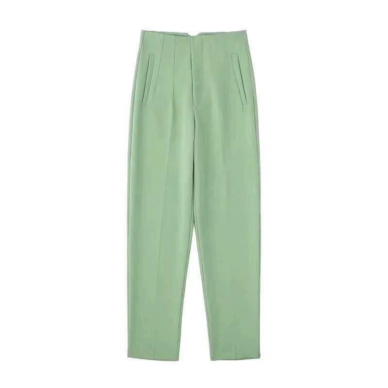 AYU | PANTALON FORMELLE TAILLE HAUTE AVEC COUPE AJUSTÉE