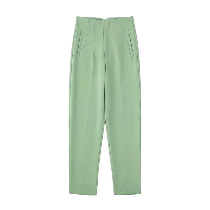 AYU | PANTALON FORMELLE TAILLE HAUTE AVEC COUPE AJUSTÉE
