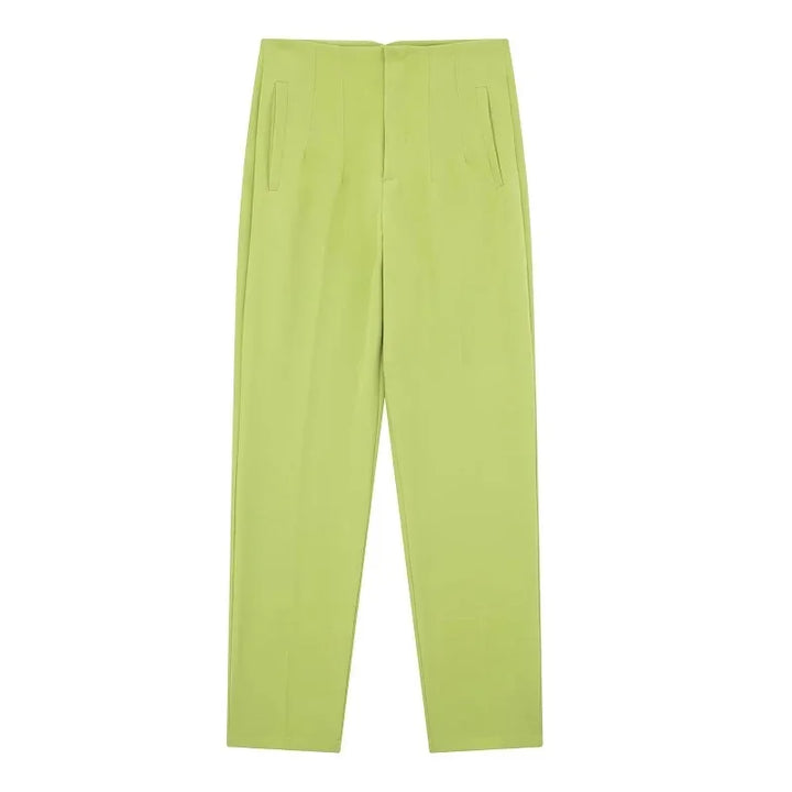 AYU | PANTALON FORMELLE TAILLE HAUTE AVEC COUPE AJUSTÉE