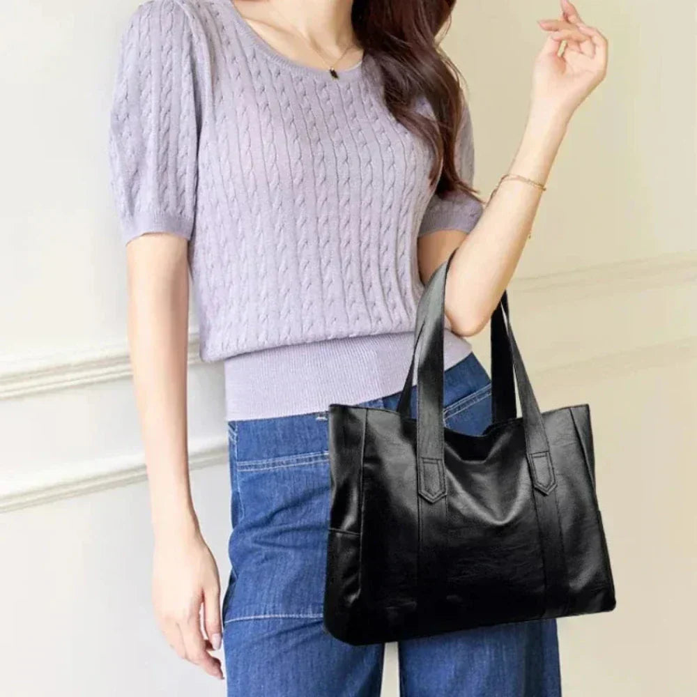 NORA | SAC À ÉPAULE DOUX DE LUXE MINIMALISTE