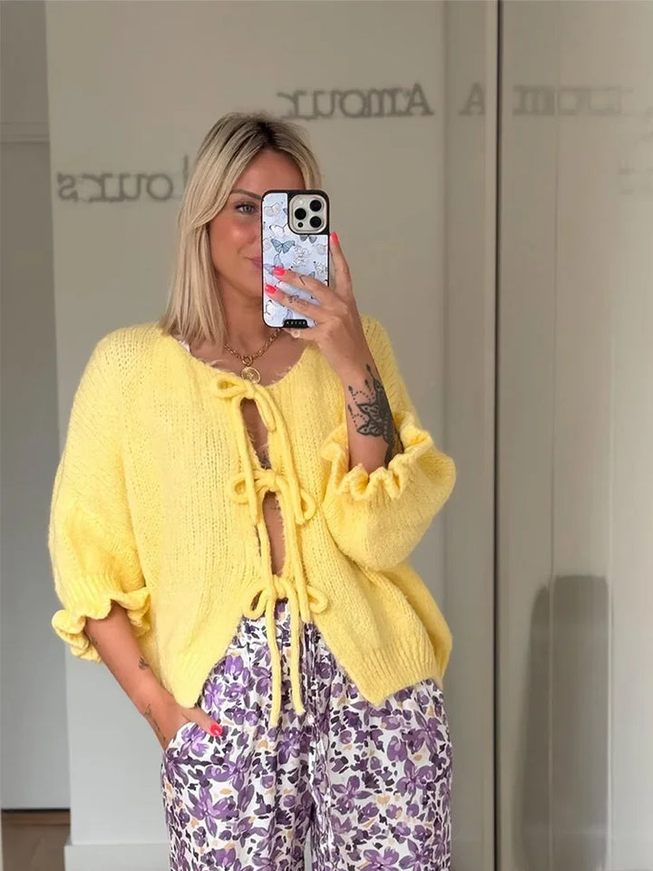 LANOU | GILET EN TRICOT