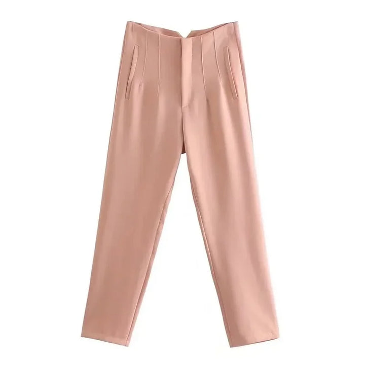 AYU | PANTALON FORMELLE TAILLE HAUTE AVEC COUPE AJUSTÉE