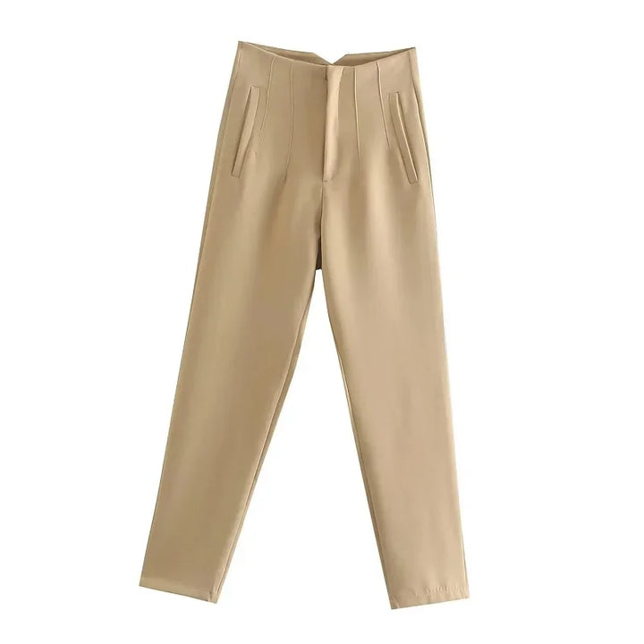 AYU | PANTALON FORMELLE TAILLE HAUTE AVEC COUPE AJUSTÉE