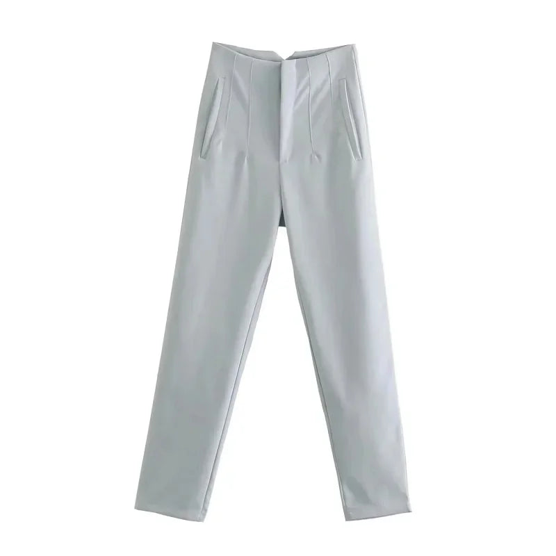 AYU | PANTALON FORMELLE TAILLE HAUTE AVEC COUPE AJUSTÉE
