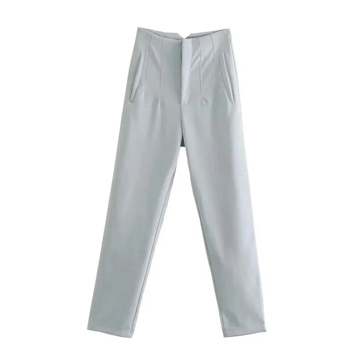 AYU | PANTALON FORMELLE TAILLE HAUTE AVEC COUPE AJUSTÉE