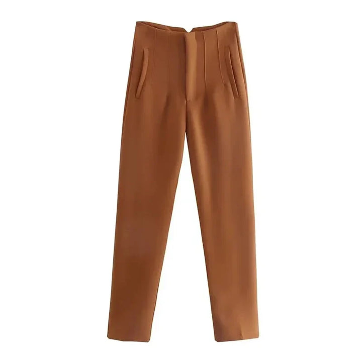 AYU | PANTALON FORMELLE TAILLE HAUTE AVEC COUPE AJUSTÉE