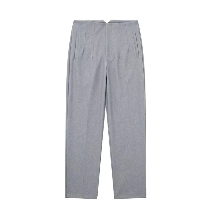 AYU | PANTALON FORMELLE TAILLE HAUTE AVEC COUPE AJUSTÉE