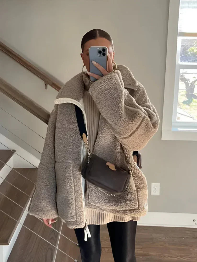 ANASTASIA | VESTE D’HIVER DOUCE ET CHAUDE