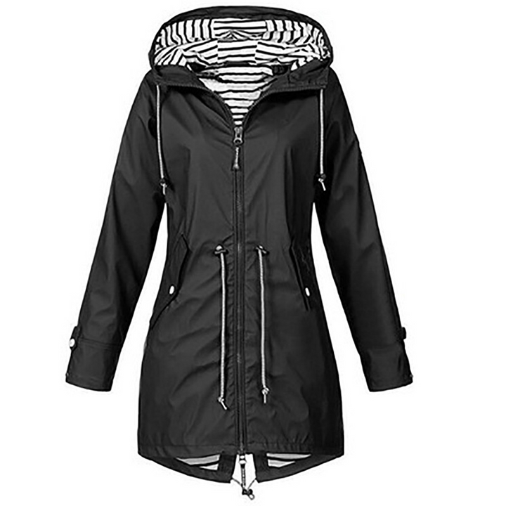 MARGAUX | IMPERMÉABLE À CAPUCHE