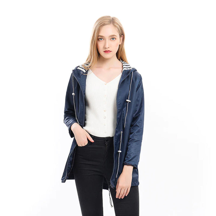 MARGAUX | IMPERMÉABLE À CAPUCHE