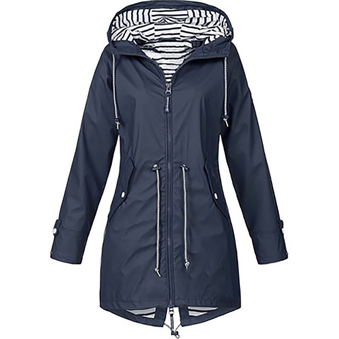 MARGAUX | IMPERMÉABLE À CAPUCHE